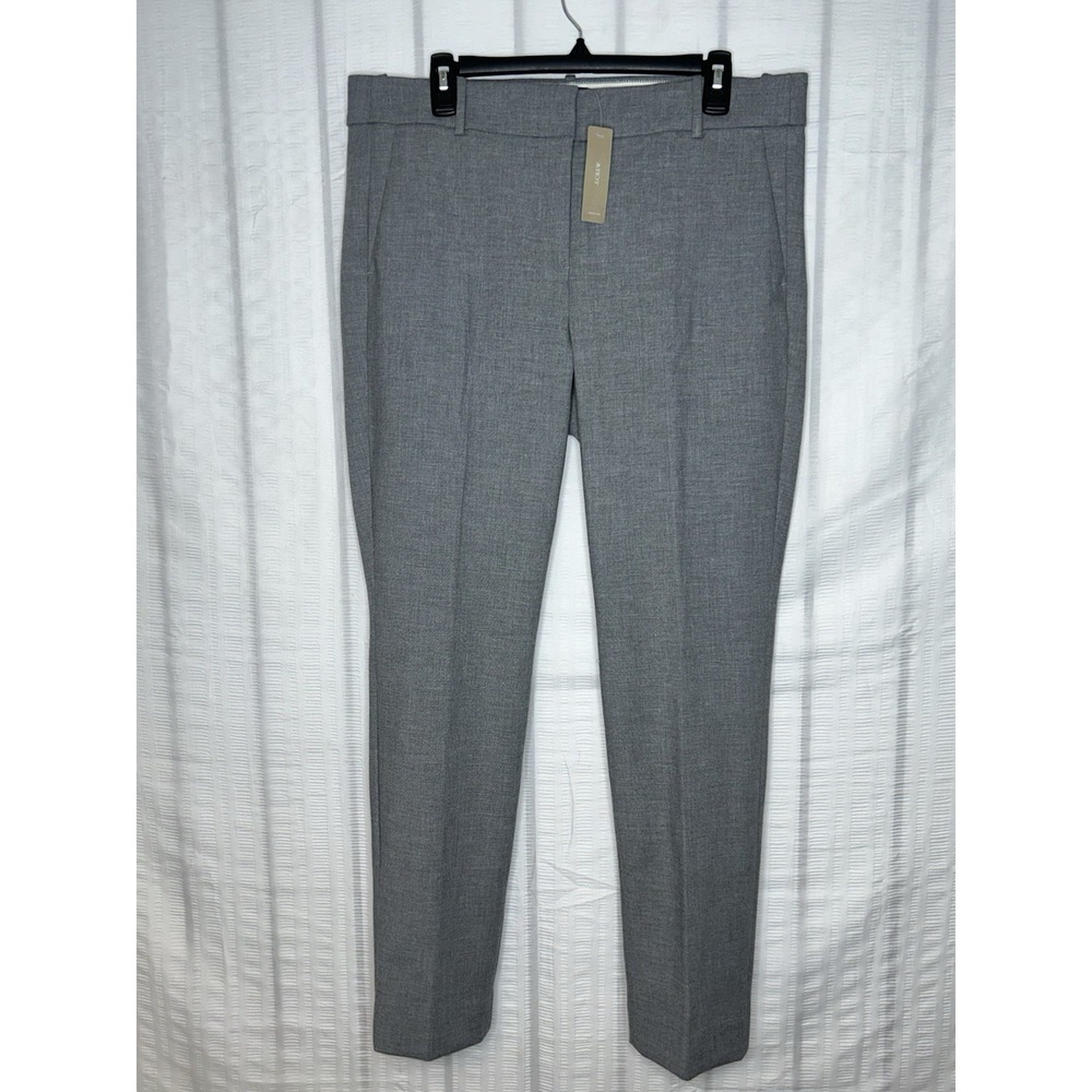 New J Crew Pants Womens 14 Gray 365 High Rise Cameron Dress Work Trouser (36x30)